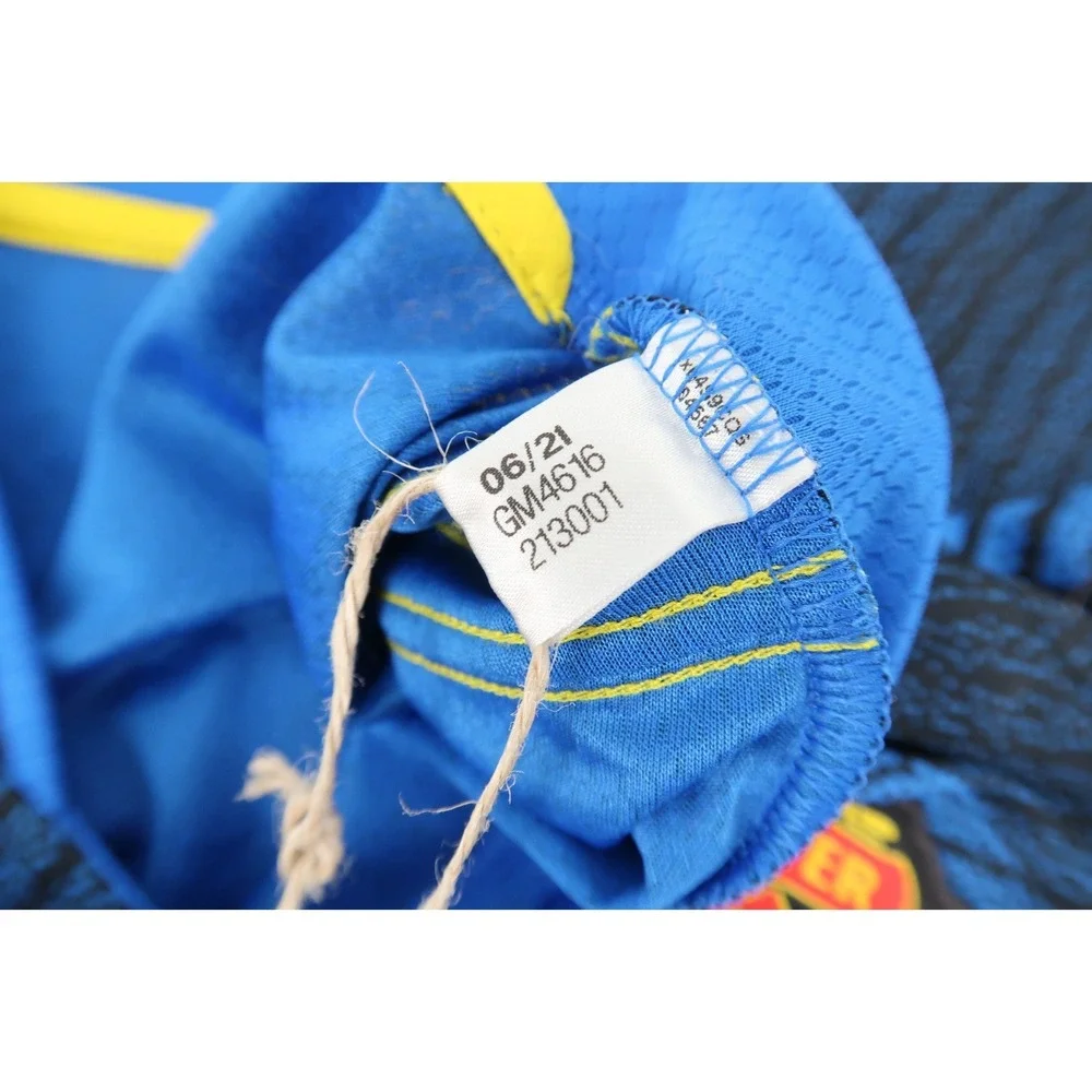 Adidas Mens Small 2021-22 Manchester United Third Soccer Jersey GM4616 Blue NEW‎
